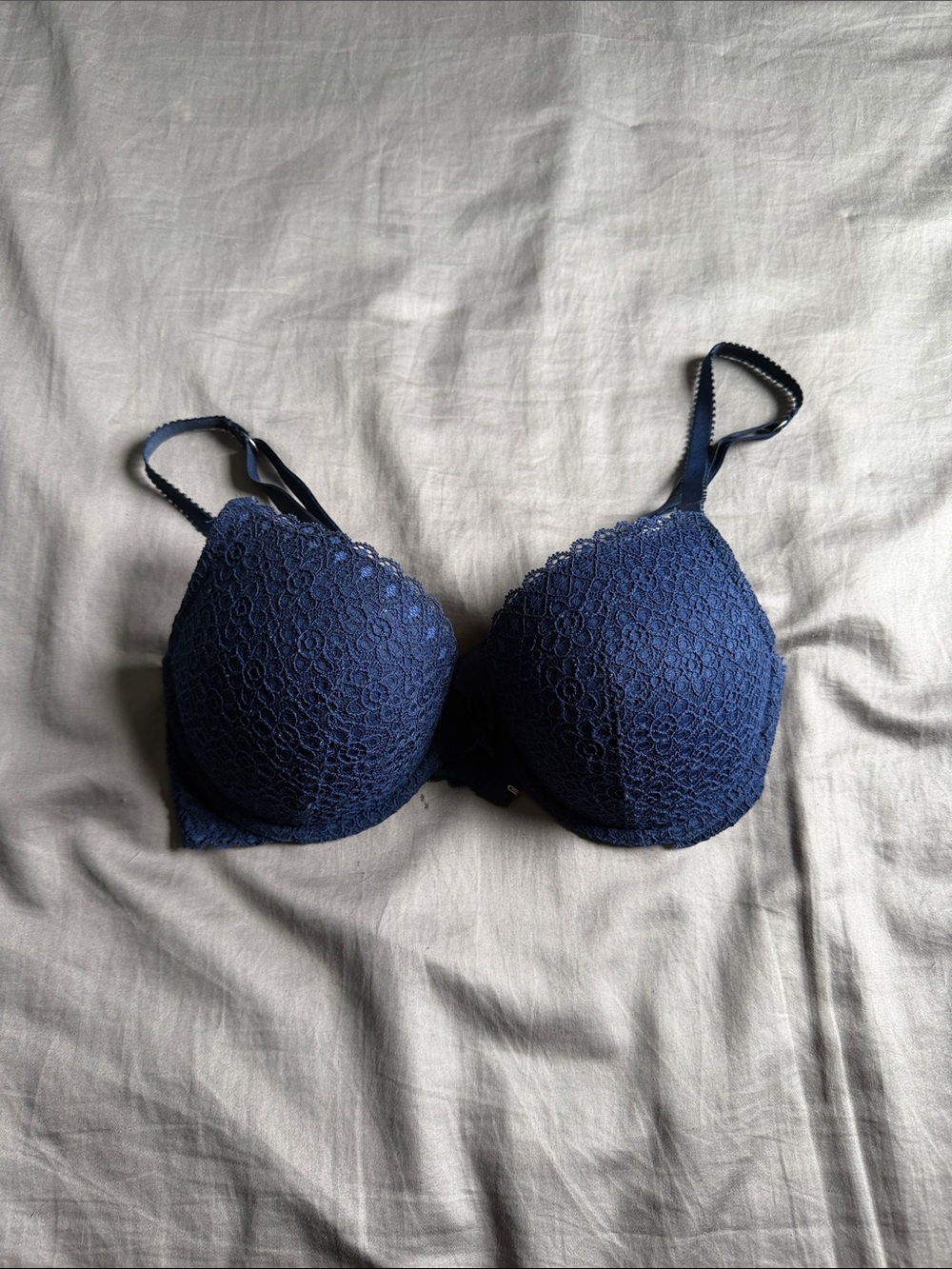 Aerie Sofie Full Coverage Bra in Navy Blue